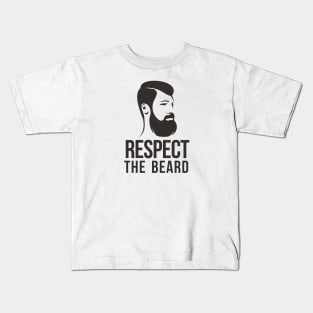 Respect The Beard Kids T-Shirt